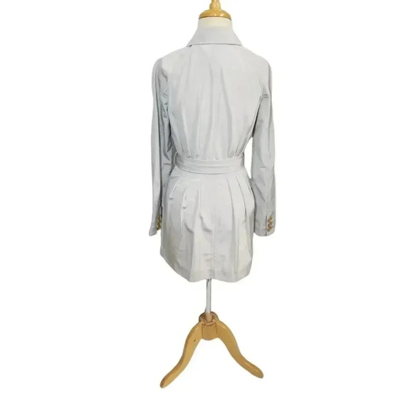 {Armani Exchange} Silver Color Trench Coat - Picture 6 of 16